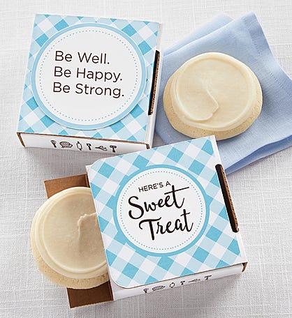 Be Well Be Happy Be Strong Cookie Card